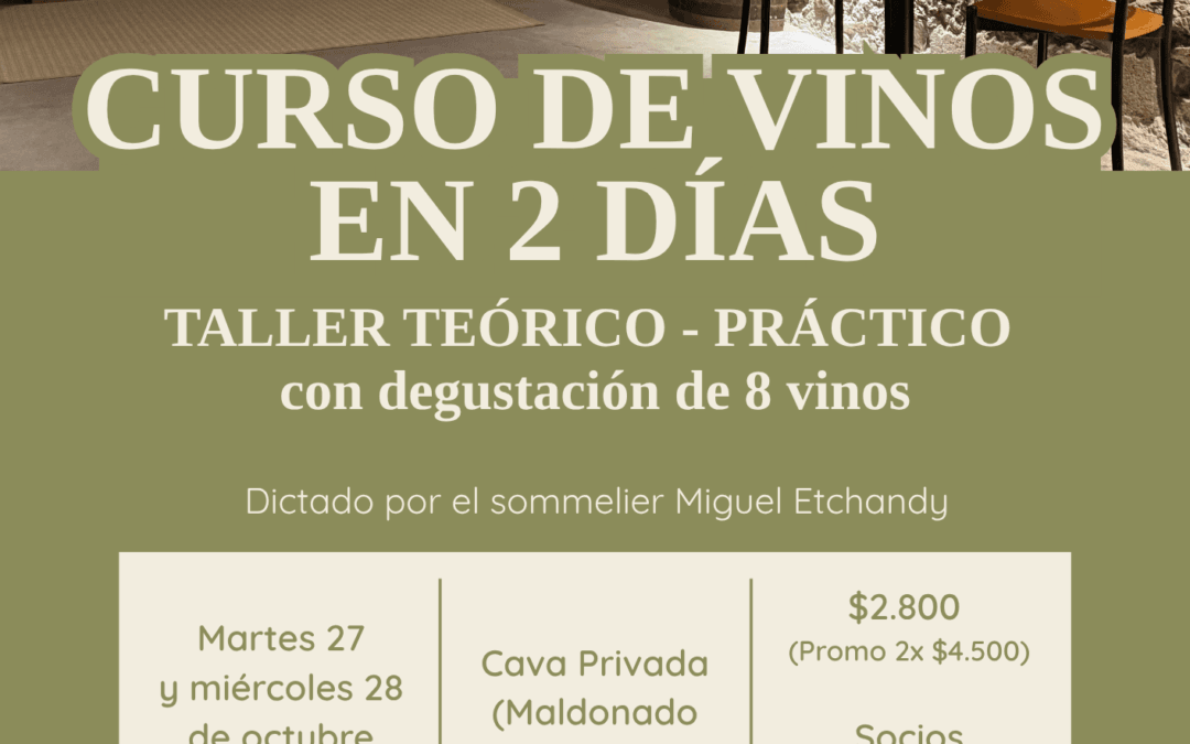 Curso de Vinos Intensivo