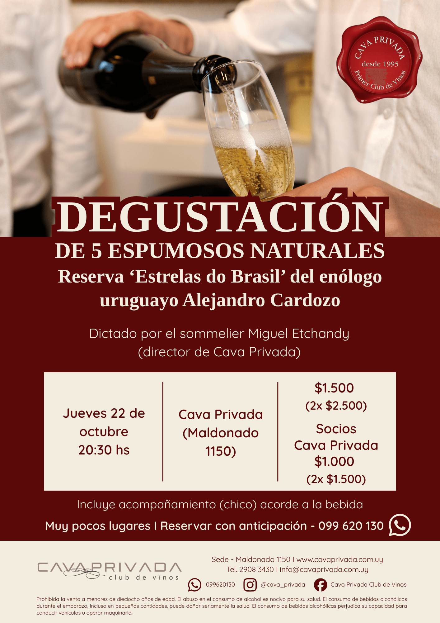 Degustación Espumosos Brasil