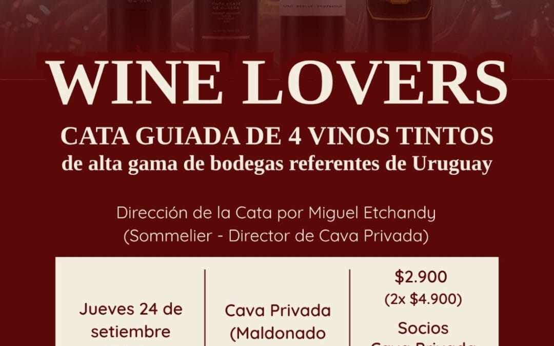 Cata de Vinos Alta Gama