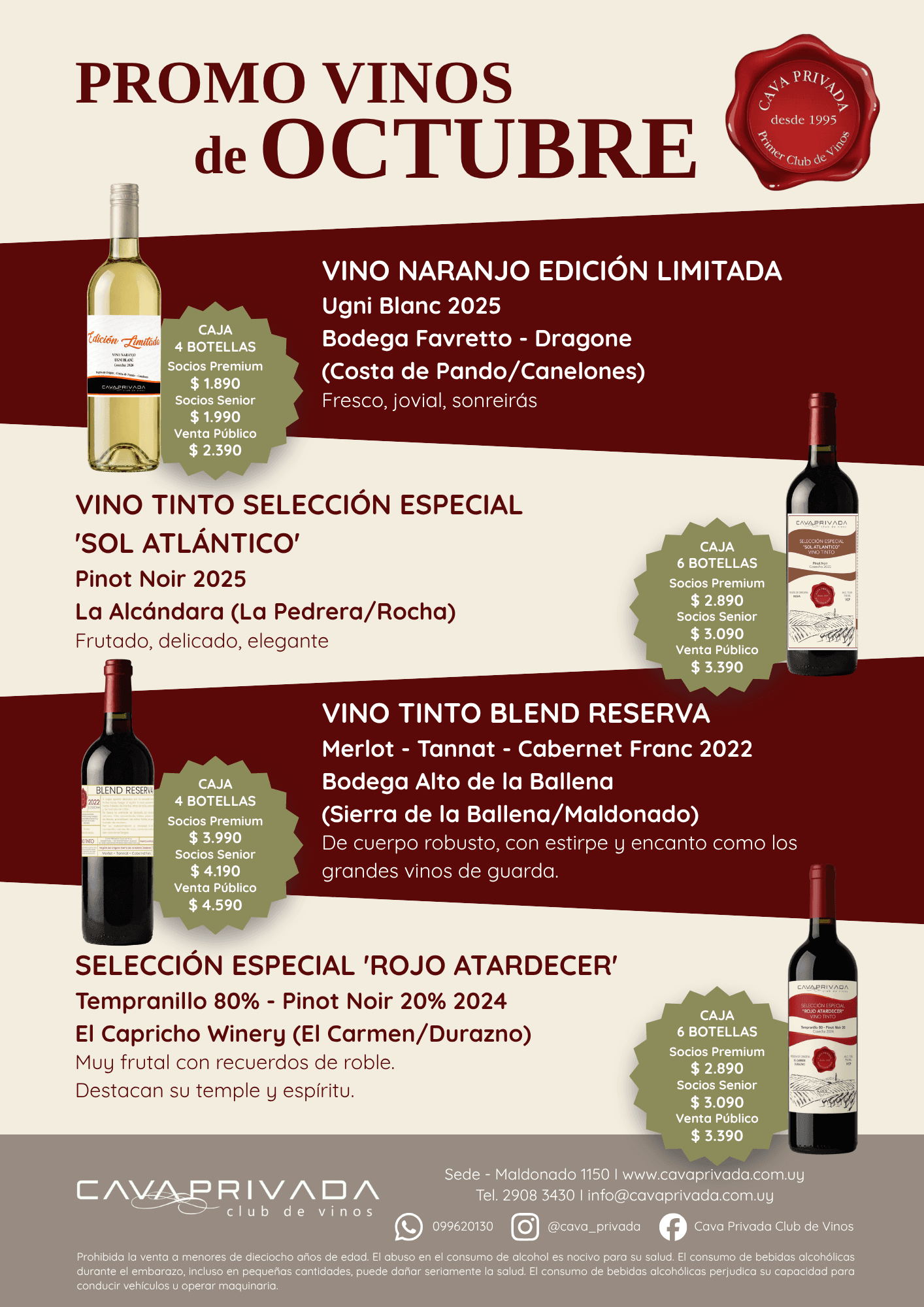 Promo Vinos Octubre